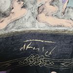 J.O.A. Vintage Kensington Square 80s black artistic Miro blazer size 1X Photo 8