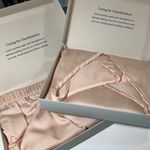 ETTITUDE Luxury Womens Sateen Cami & Short Set Photo 3