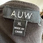 Black Front Twist Top, Y2K, Minimalist, Gothic, Grunge, Edgy, XL, Goth, Workwear Photo 5