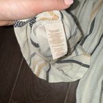 Free People  Cream and Black Striped Jumpsuit Photo 9