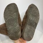 UGG  clss tall boots chocolate brown suede shearling women's size 8 winter casual Photo 5