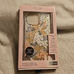 Kate Spade IPhone 14 Pro Max  Gold Floral Rhinestone Phone Case Photo 0