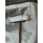 Tahari Size 8 Black Velvet Fitted Long Sleeve One Button Blazer Photo 6