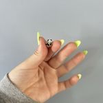 None Vintage Panda Mini Pin Metal Enamel Lapel Hat Small Tiny White Black Photo 1