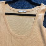 Prada  vintage 44 cashmere sweater set tank and cardigan soft buttercup yellow Photo 3