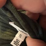 Aerie Ribbed Knit Crop Top Olive Green Bralette Sleeveless Tank Top Casual Photo 4