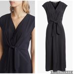 Julia Jordan  Tie Waist Midi Dress Black 12 Photo 1