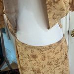 Karen Scott Vintage Sunflower Floral Prairie Skirt Set Cottagecore Yellow L Photo 8