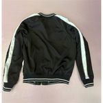 American Eagle  Unisex Bomber Jacket Black Size‎ S Casual Spring Photo 1