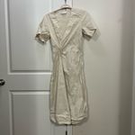 ALC Frank A.L.C. Cream Linen Edie Dress Size 8 US $545 Photo 1