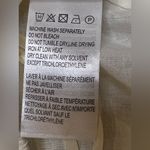 Farm Rio NWOT  Tie Knot Linen Blend One-Shoulder Women's Crop Top In Ivory Small Photo 5