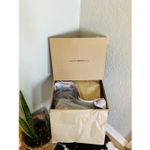 Lucky Brand Kazey Square Toe Suede Bootie, Block Heel, Dark Gray, Size 12, NWT Photo 5