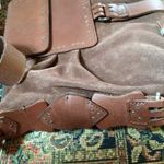 Free People FP We The Free Silvie Studded Sling Bag in Cognac NWT Photo 10