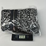 Black & White Avenue Sheer Bomber Jacket Womens 26/28 (3X) Black White Leopard Print Full Zip Photo 14