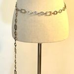 The Limited  Silver Tone Chain Belt Photo 1