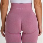 NVGTN Contour Curve Seamless Rose Pink Leggings Size Medium Photo 2