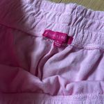 Z Supply  Light Pink Textured Lounge Shorts Photo 1