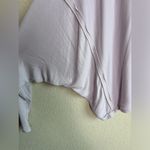 Free People  We The Free Alameda Lilac Pastel Dolman Sleeve Cowl Neck Pullover M Photo 3