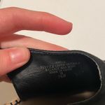 Charles David Charles women’s Black suede peep toe woven wedges “Nadja” — size 7.5 Photo 2