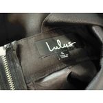 Lulus Dress Rehearsal Skate Dress Double Skirt Black Halter SMALL Sexy LBD Photo 8