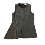 Rachel Roy dark gray raw hem fitted tank top size L Photo 11