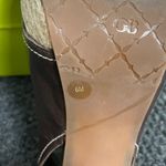 Gianni Bini  Brown Espadrille Heels Slingback Womens Size 6 Platform Photo 4