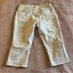 Judy Blue white skinny fit capri denim size 13/31 summer stretch high rise Photo 1