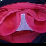 Lands' End Lands’ End Squareneck Tankini Swim Top Plus Size 24W Underwire Sea Navy Lime Photo 4