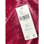 Anthropologie  "Monti" Velvet Mini Skirt in Raspberry Color Size 6P NWT!! Photo 4