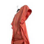 New York And Company New York & Co Belted Four Pockets Short Sleeve Button-Up Top Size S Photo 4