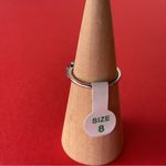 Bomb Party RBP5950 “Reminders of You” LG Fire Opal on Rhodium Size 8 Ring NWT Photo 2