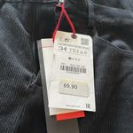 ZARA NWT Charlotte Gainsbourg x Corduroy Pants Trouser Black Photo 4