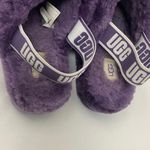 UGG  Plush Purple Slide Sandals Women’s Size 9 Photo 3