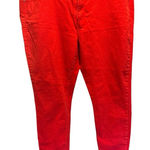 Levi's  Legging Red High‎ Rise Denim Stretch Jegging Jeans Women Sz Plus US 24 W Photo 0