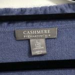 Charter Club  100% Cashmere V Neck Sweater Large Photo 5