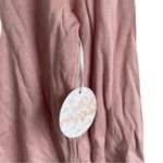 Marled Valentines Day Love Heart Embroidered XS‎ Sweater Pink Photo 2