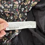 ZARA  Dress Womens Small Floral V Neck Short Sleeve Empire‎ Waist A Line Boho Photo 4