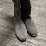 MICHAEL Michael Kors Women's Kenton Flat Boot grey Suede pull up boots, sz 8 Gray Photo 1