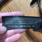 Massimo Dutti  Cinch Closure Leather Shoulder Bag‎ Crocodile Texture Brown Photo 11