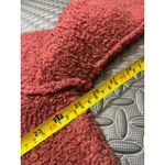 Free People Teddy Sweater Tunic Red Fuzzy Oversized Womens Size Medium Photo 6