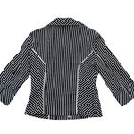 Joseph Ribkoff Vintage Ladies Full Zip Striped Jacket Size 8 Nautical Photo 1