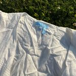 Draper James RSVP Puff Sleeve Wrap Dress Ruffled Striped Size: Small Photo 3