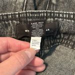 Who What Wear Women's Cropped Black Jeans High Rise Slash Pocket Pleated Size 6 Photo 7