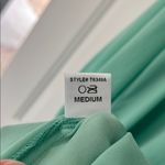 Glam Chic Green and Blue Blouse with Elegant Design Photo 4