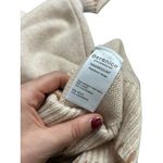 Berenice Paris Knit Sweater Ruffle Shoulders Tan Neutral Women's XS Photo 5