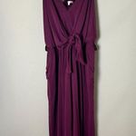 LAJU Los Angeles Halter Back Tie Front Mesh Pantsuit Jumpsuit Onesie size Medium Pink Photo 2