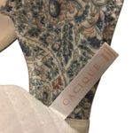 Cacique Lined T Shirt Bra Sz 40DD Underwire Padded Floral Printed Blue Rust Photo 2