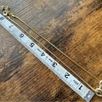 VINTAGE Gold Ring Charms Necklace Photo 2