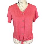 Weatherproof Vintage Red Button Front Shirt Size Small NWOT Photo 0