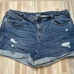 Old Navy  Mid Rise Boyfriend Jean Shorts, Size 16 Photo 0